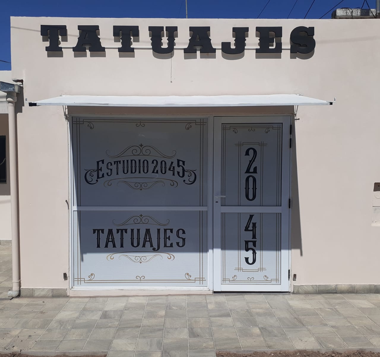 Fachada de Estudio 2045 Tatuajes en Paraná